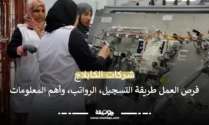 فرص العمل في شركات الكابلاج في...